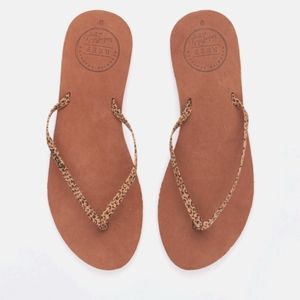 Reef Leather Uptown Luxe Sandals